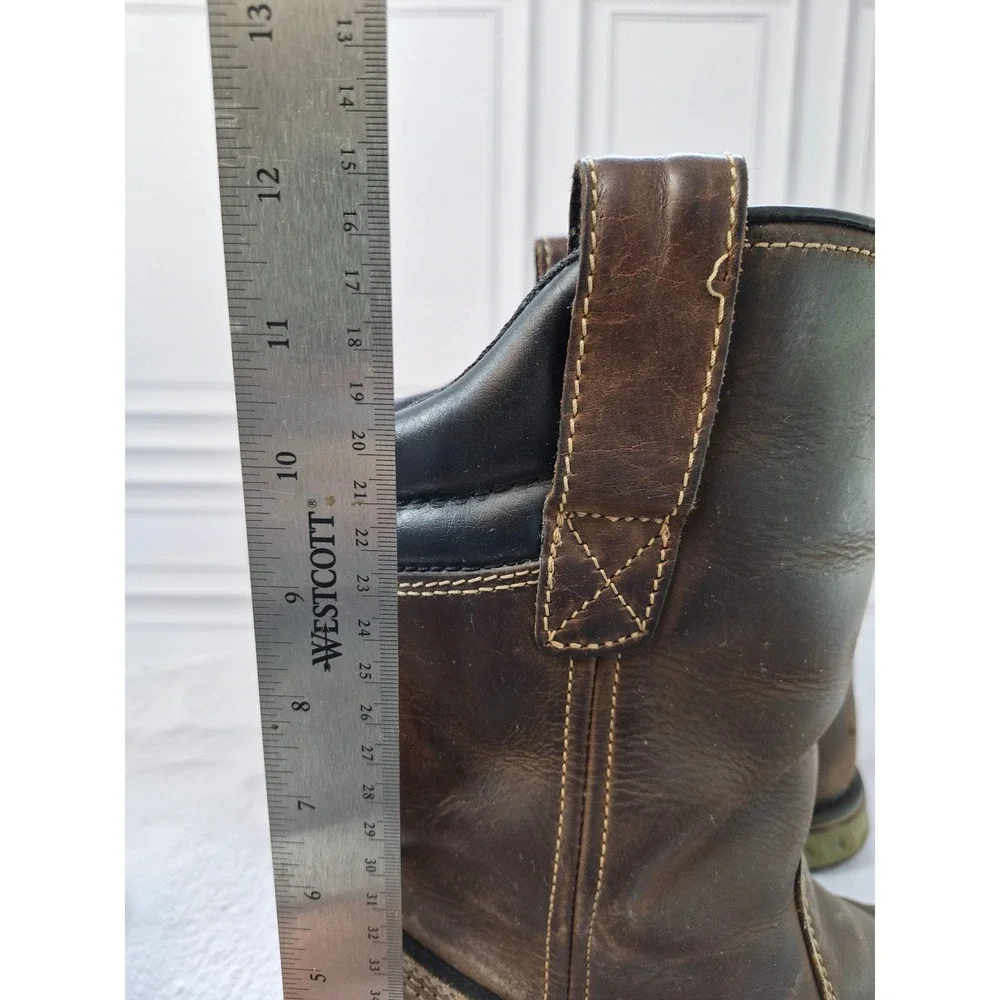Danner Steel Yard Wellington Brown Steel Toe Waterproof Work Boots Mens 9 D 11